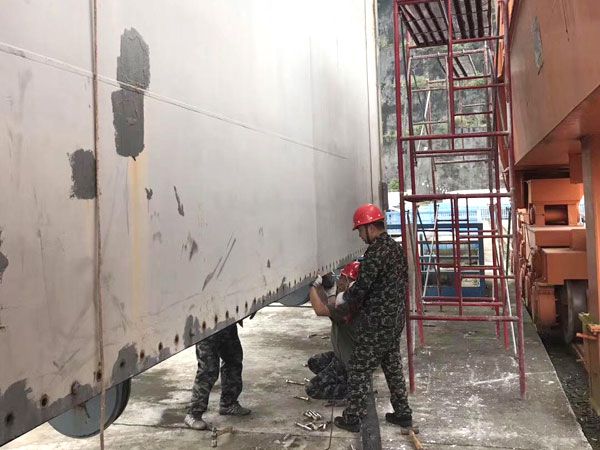 闸门水封更换、改造施工